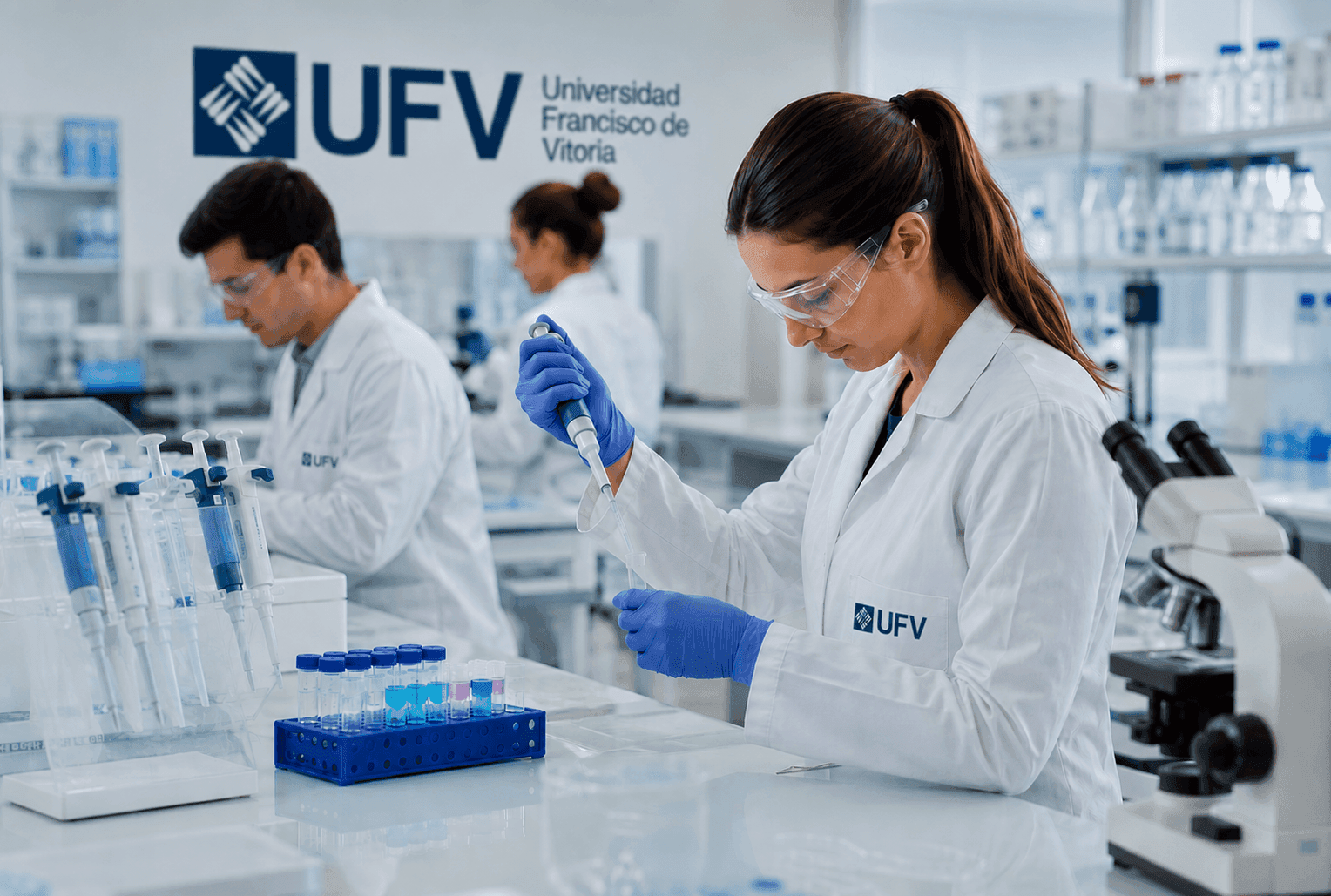 Cátedra de Atención y Gestión Farmacéutica Banner UFV + Trebol - Investigación Cátedra de Atención y Gestión Farmacéutica Estudiar en Universidad Privada Madrid