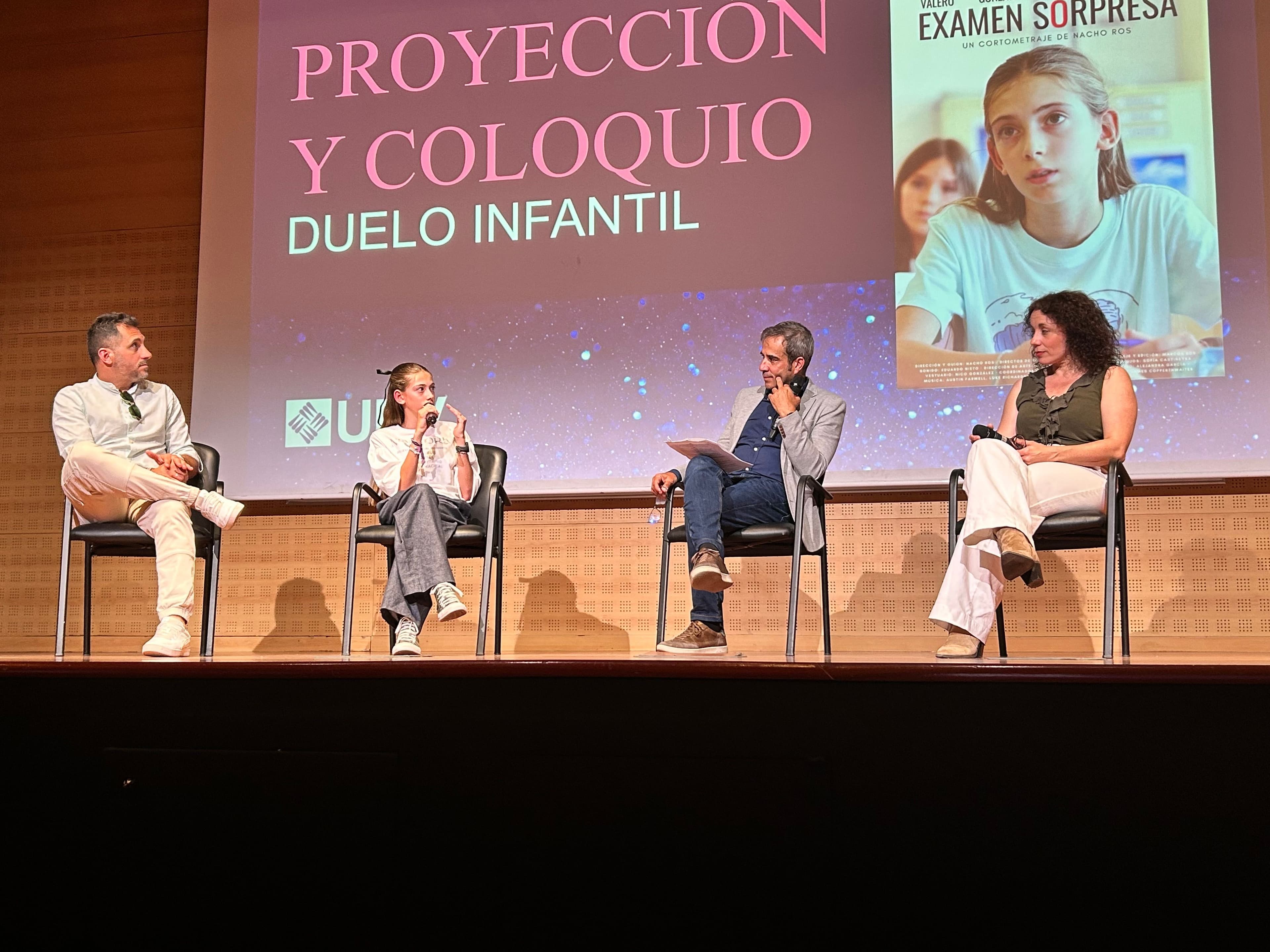 Alumnos de la UFV abordan el duelo infantil a través de un cortometraje con más de 190.000 visualizaciones IMG_4059 Alumnos de la UFV abordan el duelo infantil a través de un cortometraje con más de 190.000 visualizaciones Estudiar en Universidad Privada Madrid