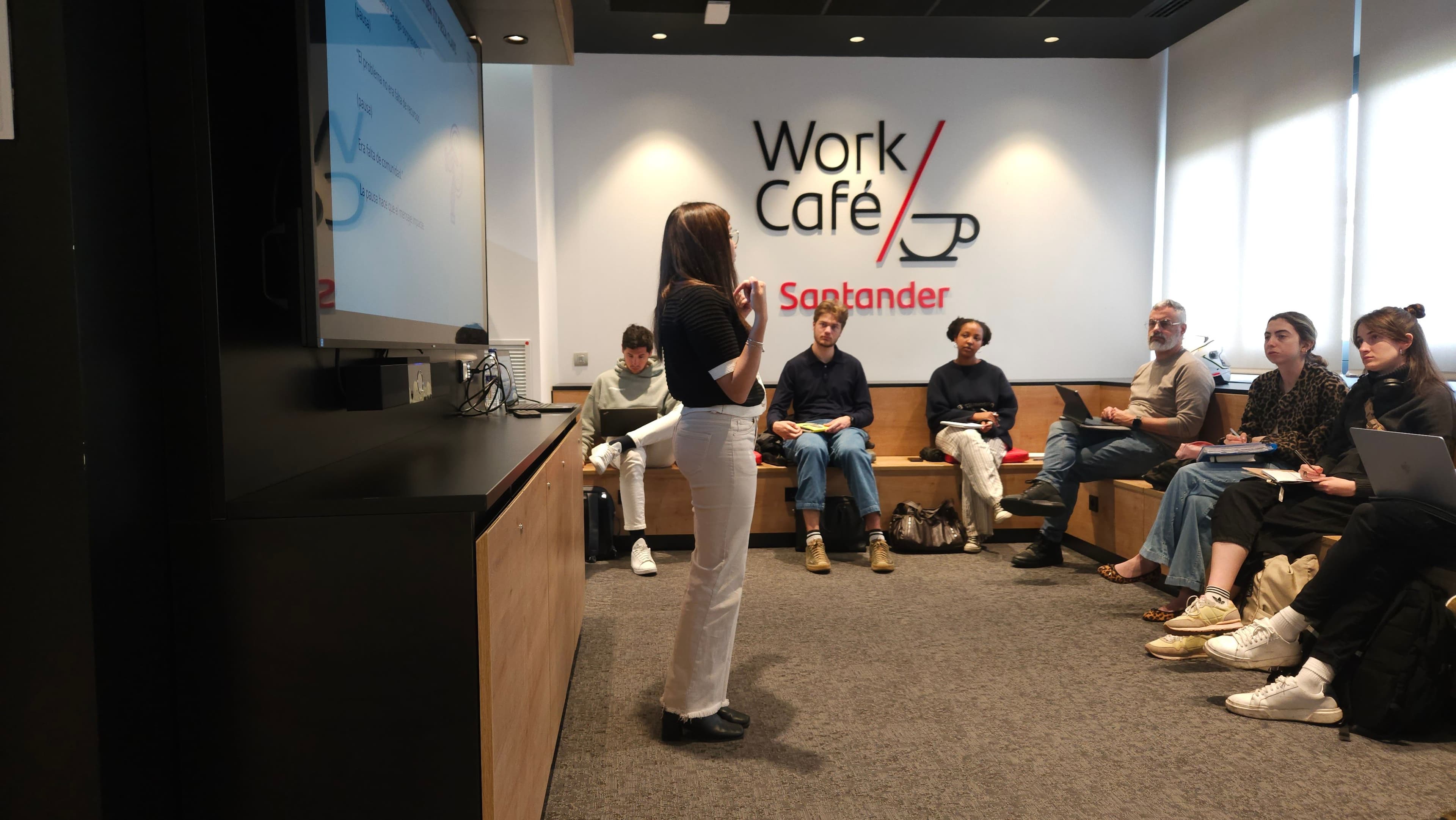 Emprender es un verbo humano: más allá del negocio, la búsqueda de un propósito masterclass workcafé comunicación Emprender es un verbo humano: más allá del negocio, la búsqueda de un propósito Estudiar en Universidad Privada Madrid